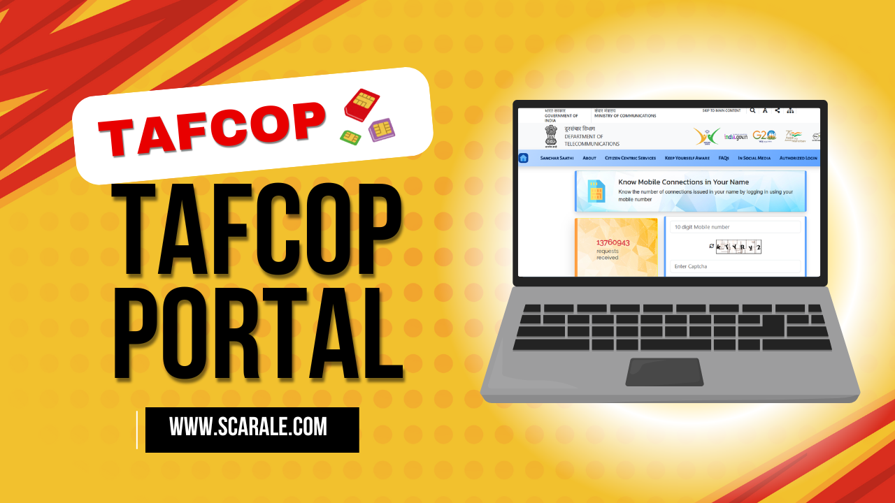 TAFCOP Portal: Complete Guide to Tracking Mobile Connections in India