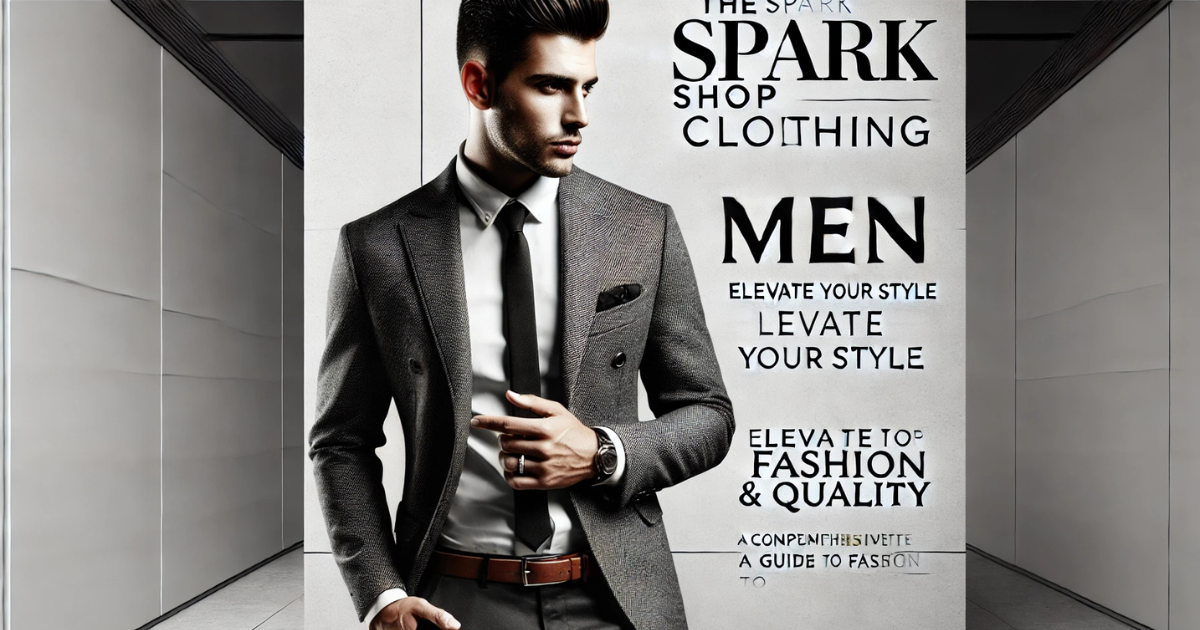 TheSpark Shop Clothing Men Elevate Your Style : A Comprehensive Guide to Fashion and Quality